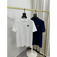 Men's Summer Short Sleeve Shirt 97 Cotton Casual Turn-down Collar Business Casual Versatile Elastic Breathable Top