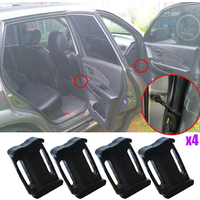 4x Car Door Check Strap Repair Kit Stopper Damping For Kia Rio III-IV Sportage II Carens III Cerato I Magentis I Hyundai Tucson