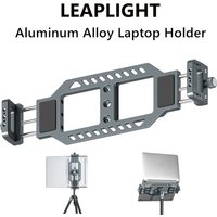 LEAPLIGHT Adjustable Laptop Holder Large Size Notebook Stand Portable Anti-Slip Computer Holder For Macbook w 1/4'' for Tripod
