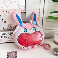 Plush Rabbit Ita Bags Soft Cute Bunny Ita Crossbody Bag Large Capacity Furry Shoulder Backpack Anime Cartoon Itabag for Girls