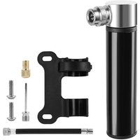 Bicycle Mini Pump Portable Aluminum Alloy Bicycle Hand Air Pump Schrader Presta Valve Mouth Universal Handheld Air Pump