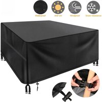 Garden Furniture Cover Waterproof Windproof Anti-UV Heavy Duty Rip Proof 210D Oxford Patio Table Chair Sofa Furniture Protector