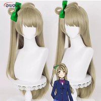 Anime liebens würdig! Liebe Live Kotori Minami Cosplay Perücke 80cm lange Leinen hitze beständige Kunst haar Party Perücken kostenlose Perücke Kappe