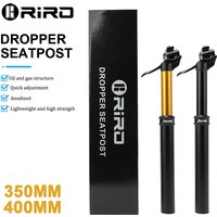 AliExpress riro Mtb Dropper Seatpost 350mm/400mm Hydraulic Adjustable Bike Seat Post Aluminum Alloy Mountain Road Bicycle Chair Seat Tube Parts