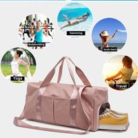 Women Sport Duffle Bag Travel Handbag Overnight Weekend Gym Yoga Luggage Bags