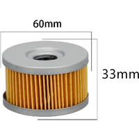 Motorcycle Oil Filter For SUZUKI DR250 S L SE DR-Z250 GN250 GZ250 Marauder TU250 X DR350 LV125 Intruder Replacement Parts