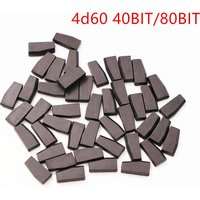 5 10 20 Chip 4D60 4D 60 After Market Carbon Transponder 40bit 80bit 4D60chip ceramic CHIP Car keys for ford /subru/Hyundai /kia
