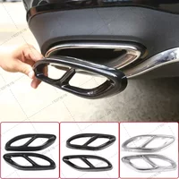 Dla Mercedes Benz A B C E GLA GLC GLE GLS CLS Class Tylny tłumik samochodowy ze stali nierdzewnej Osłona rury wydechowej Wykończenie tylnej ramy gardła