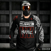 AliExpress NONE NEW MOUNTAIN BIKE & MOTORCYCLE ENDURANCE PRINTED LONG-SLEEVE SHIRT MEN'S DOWNHILL OFF-ROAD BREATHABLE PAINTBALL RIDING SUIT TOP