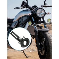 1Pcs Universal Motorcycle LED Light Mount – Shock-Absorbing Clamp, Adjustable 2.2-3.8cm, Rubber-Padded, Easy Install, No Drillin