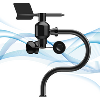 0-60m/s Wind Speed Sensor Polycarbon 360° Wind Direction Transmitter Agricultural Weather Station Monitoring Transmitter