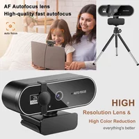 4K 2K 1080P Autofocus Webcam Full HD Camera Web Cam for Laptop PC Windows IOS PS5 With Microphone Video Calling Gamer Live Show