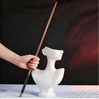 55 cm große Pferdepeitsche aus massivem Holz, kritische Peitsche, Lehrtraining, Reitpeitsche Party-Reitschläger