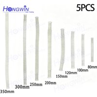 ID OD: 8*10*8 10 12 15 20 25 30CM White Color Nylon Tube Fule Line Bellows Corrugated Pipe For Fuel Pump Plastic Universal