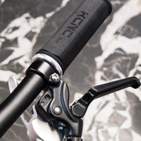 AliExpress KCNC Bicycle Handlebar Grip Lightweight EVA Material Aluminum Alloy Lock Ring 55g For Brompton Folding Bicycle Mountain Bike