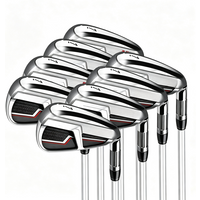 New Golf Club M6 Golf Clubs Multifunctional Long-Distance Irons 4-5-6-7-8-9-P-S Set of Eight
