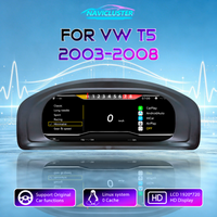 HD-Bildschirm 1920*720 Tachometer Linux LCD Digitales Armaturenbrett für VW T5 2003-2008 Jahrgänge Cluster Auto Instrumententafel Cockpit