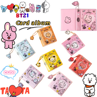 BT21 koya RJ Shooky Cooky Tata Chimmy Pendant Card Book High Color Value Cartoon Printing Creative Portable Card Storage Book