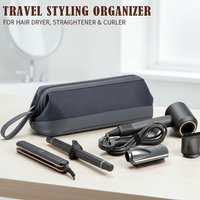 PU Hair Dryer Carrying Bag Portable Makeup Organizer Waterproof Hair Dryer Protection Storage Bag For Dyson Hairdryer Case