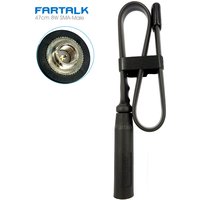 Walkie Talkie Folding Antenna SMA-M Male For ICOM Yaesu Vertex VX-3R VX-7R ZT-2R PX-2R UV-985 Radio VHF UHF 8W Tactical Antenna