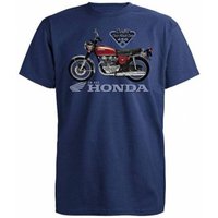 AliExpress Honda Men's and Women's T-shirt Summer Brand Cotton Sports Tee Honda CB 450 Short-sleeved Spring Autumn Motorcycle Cycling Top