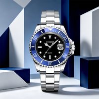 2026 latest men's watches top luxury fashion men's quartz watch calendar waterproof luminous pointer watches for men's elegance