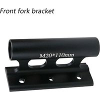 AliExpress NONE 1pc Bike Front Fork Mount Bicycle Bracket For Car Roof Holder For Standard 110 Open 20mm Shaft Front Fork Mtb Accessories