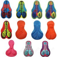 Men Cycling Gel Pad 9D Shockproof Pink Cushioned Pad Women Breathable Hole Riding Base Cushion 12D 19D 20D Moto Silicone Gel Pad