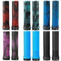 AliExpress NONE MTB Bicycle Handlebar Grips Rubber Anti-Skid Bike Grips Lock On Road Mountain Handle End Grips MTB Cuffs Bike Accessories