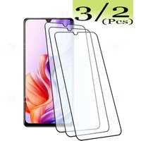 3/2Pcs Full Glue For ZTE Blade A36 Blade A56 Tempered Glass 9H Anti-Scratch Shockproof Screen Protector Full cover