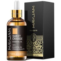 MAYJAM 100ml Essential Oil Diffuser Sweet Orange Vanilla Patchouli Citronella Chamomile Juniper Aromatic Oil with Dropper