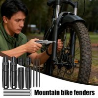 Cycling Mudguard Quick Release Water Dirt Protection Front/Rear Bike Mudguard Adjustable For Forks Grime Mountain Road Bikes All