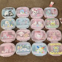 Cute Sanrio HelloKitty Snack Bento Box Sealed My Melody Kuromi Hangyodon Cartoon Anime Kawaii Portable Lightweight Durable Gifts