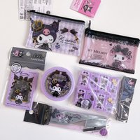 Anime Sanrio Kuromi 50th HelloKitty My Melody Series Storage Comb Case Hanging Ornament Pouch Kawaii Cute Cartoon Holiday Toys