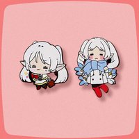 Chibi Travelling Mage enamel pin