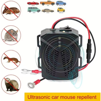 12V Car Rat Repeller Ultrasonic Animal Repellent Marten Shock Vehicle Chases Mice Mole Repeller Engine Compartment Pest Control
