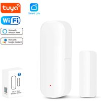 iHseno Tuya WiFi Door Sensor Window Sensor Smart Home WiFi Door Detector SmartLife APP Remote Control for Alexa Google Assistant