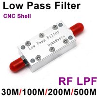 LC Low Pass Filter 30Mhz 100Mhz 200Mhz 500MHz LPF RF Filter For Radio Amplifier AM FM VHF UHF Walkie-talkie & Audio Signal Noise