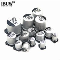 10PCS SMD Electrolytic capacitor aluminum 6.3V 10V 16V 25V 35V 50V 1UF 2.2UF 4.7UF 10UF 47UF 100UF 220UF 330UF 470UF 680UF
