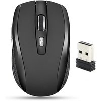 Wireless Mouse Silent Mouse 2.4G Portable Mobile Optical Office Mouse Adjustable DPI Levels For Computer PC Laptops MacBook Air