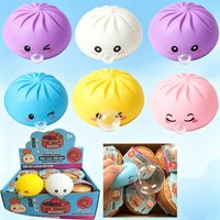 NEWColorful Squeeze Toy, ASMR Stress Relief Ball, Sensory Fidget Toy for Kids AdultsSqueezing him will cause him tovomit bubbles