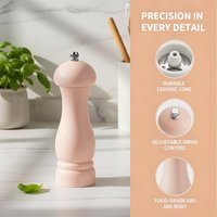 Salt and Pepper Grinder Set Ceramic Core Adjustable Coarseness Kitchen Spice Mill Cooking AccessoriesHot