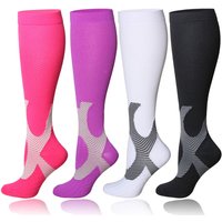Running Compression Stockings Men Women Marathon Sports Socks Hiking Socks 20-30mmHg Fit Flight Pregnancy Swollen Varicose Veins