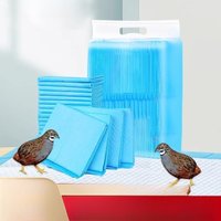Rutin Chicken Brooding Pads Thick Deodorant Disposable Absorbent Urine Mats for Small Pets Chicken Manure Cleaning Supplies