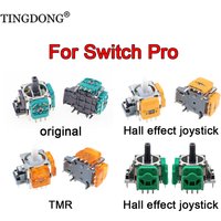 Replacement 3D Analog Joystick For Switch Pro, Potentiometer & Hall Effect Thumb Stick, No Drift Gamepad Repair Parts