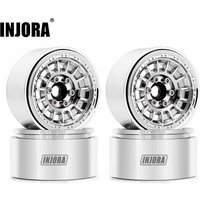 INJORA CNC Aluminum Multi-spoke 1.9" Wheels for 1/10 RC Crawlers (W1902)