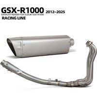GSXR1000R Auspuffanlage für Suzuki GSXR1000 GSX-R1000/R1000R 2012-2025 Motorrad-Auspuff Super Racing Schalldämpfer Krümmerrohr