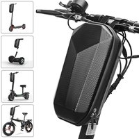 AliExpress NONE 5L Big Capacity Hard Shell Electric Scooter Front Bag Waterproof Bicycle Storage Bag Portable Hanging Bag Bike Accessories