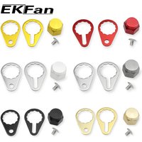 EKFan Left Hand Right Hand Crank Nut Screw With Plate For Fishing Reel Screw Cap For Shimano/ Daiwa ABU Reel