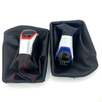 For VW Golf MK8 Red or Blue Thread Gear Lever Shift Knob Manual 5/6speed Change Shifter handball 5H1 711 113 5H1711113